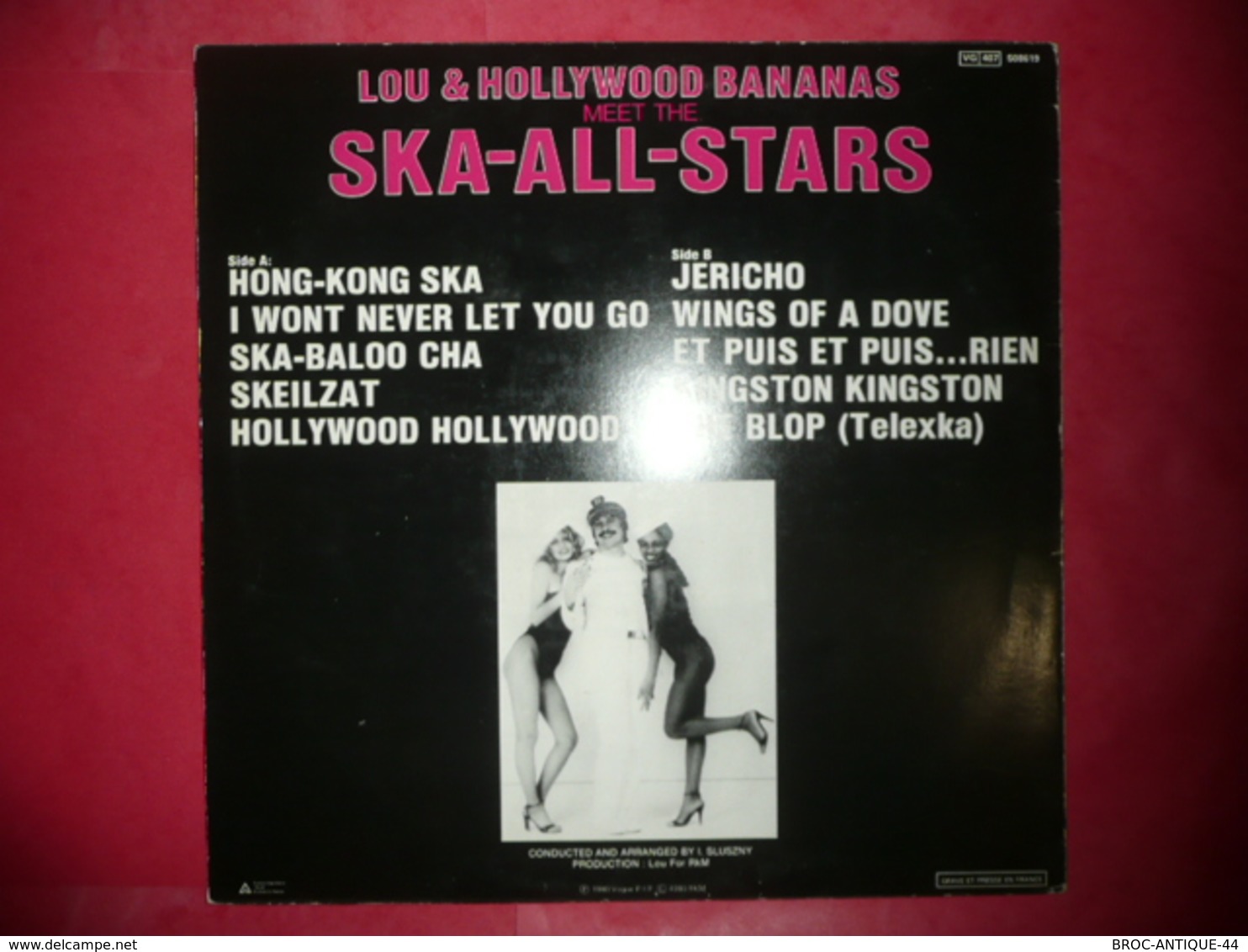 LP33 N°4454 - LOU & THE HOLLYWOOD BANANAS MEET TTHE SKA-TALITES - TRES TRES BON - Reggae