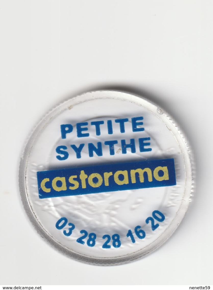 JETON DE CADDIES : Magasin CASTORAMA De Petite Synthe  ( Dép 59  ) - Jetons De Caddies