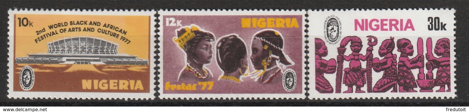 NIGERIA - N°333/5 ** (1977) - Nigeria (1961-...)