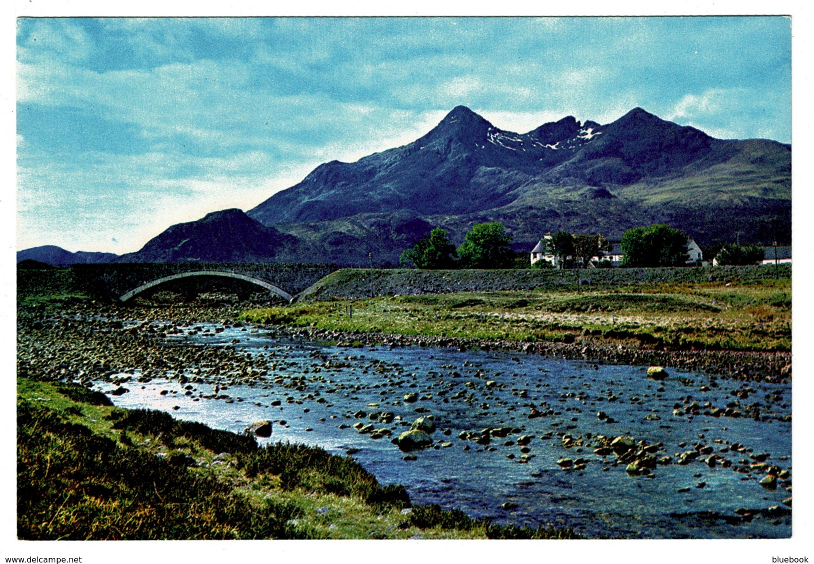 Ref 1367 - J. Arthur Dixon Postcard - The Cuillins & Sligachan - Isle Of Skye Inverness-shire Scotland - Inverness-shire