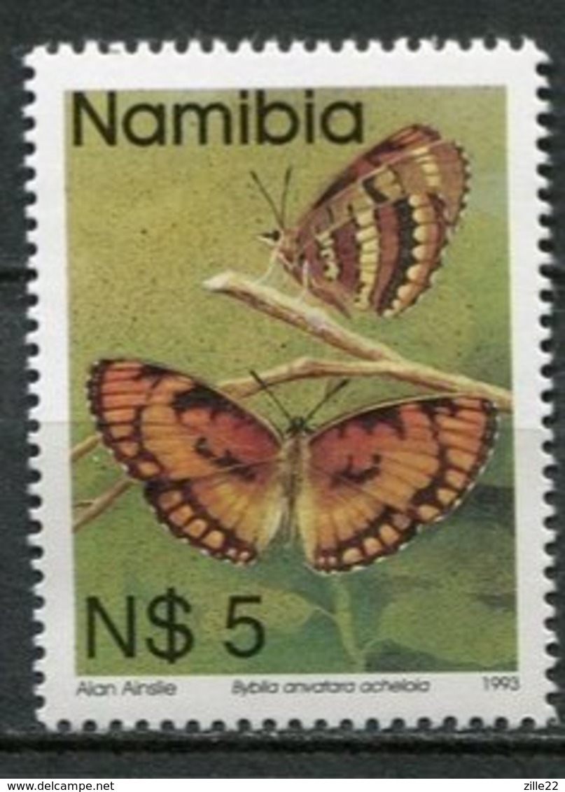 Namibia Mi# 751-63A + 771 Postfrisch/MNH - Fauna Butterflies - Namibia (1990- ...)