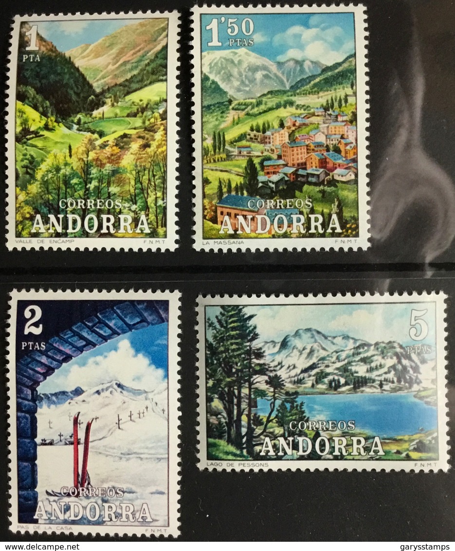 Andorra Spanish 1972 Tourism MNH - Nuovi