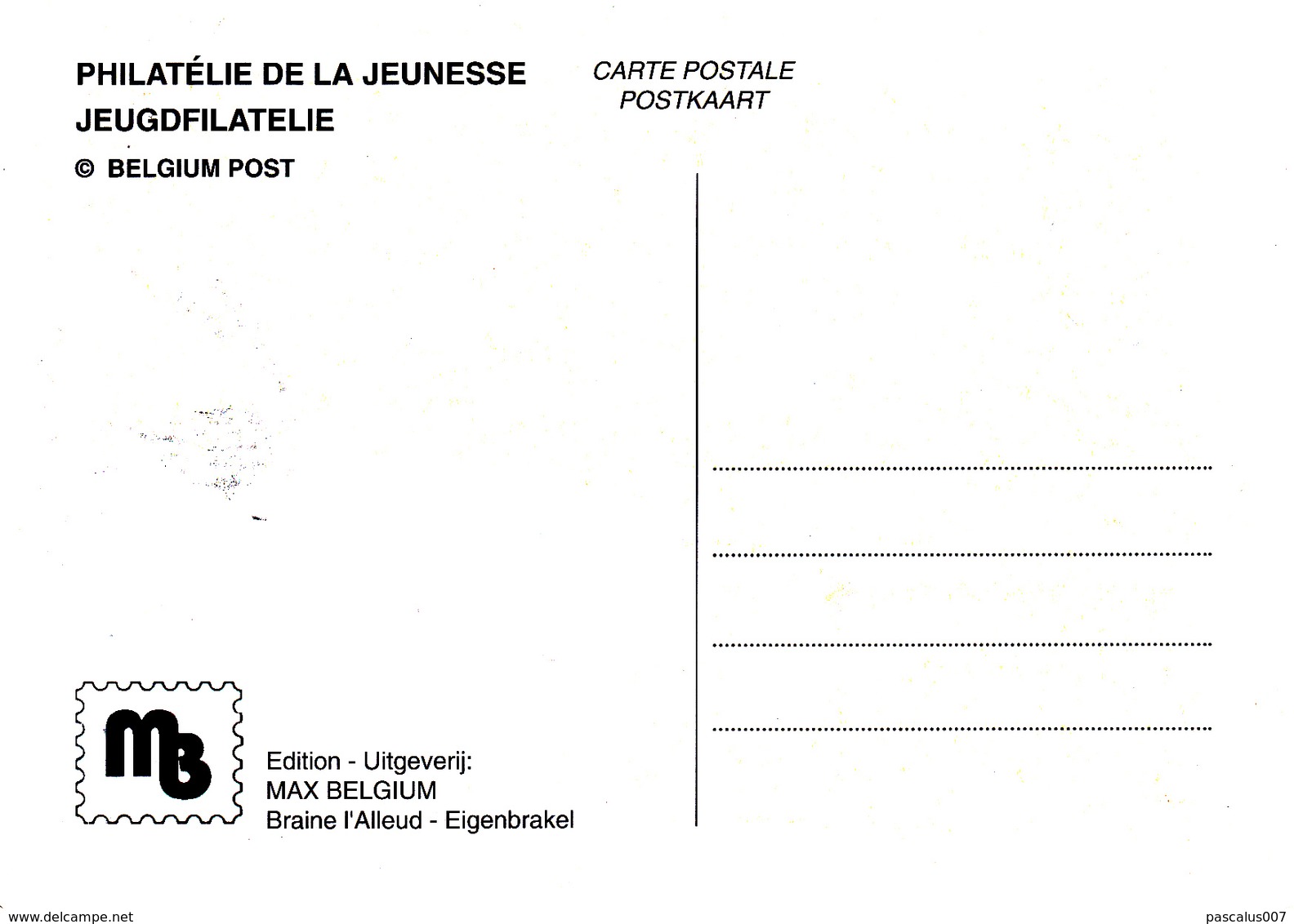 B01-133 3010 BD FDC Rare Luc Orient Eddy Paape Lombard 13-6-2001 Bruxelles 1000 Brussel 12€ - 2001-2010