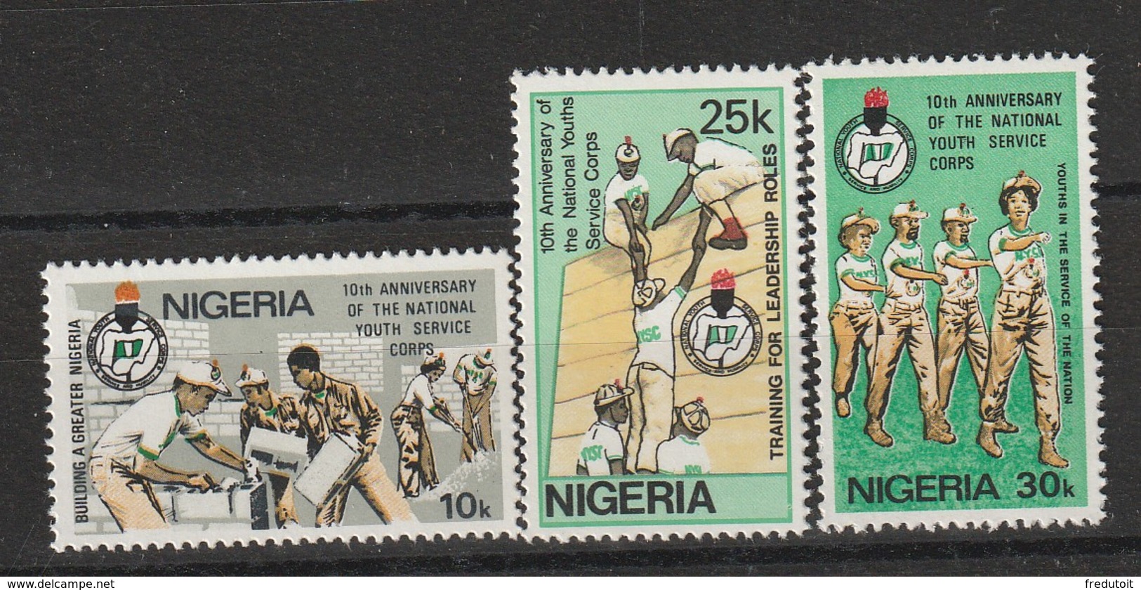 NIGERIA - N°422/4 ** (1983) - Nigeria (1961-...)