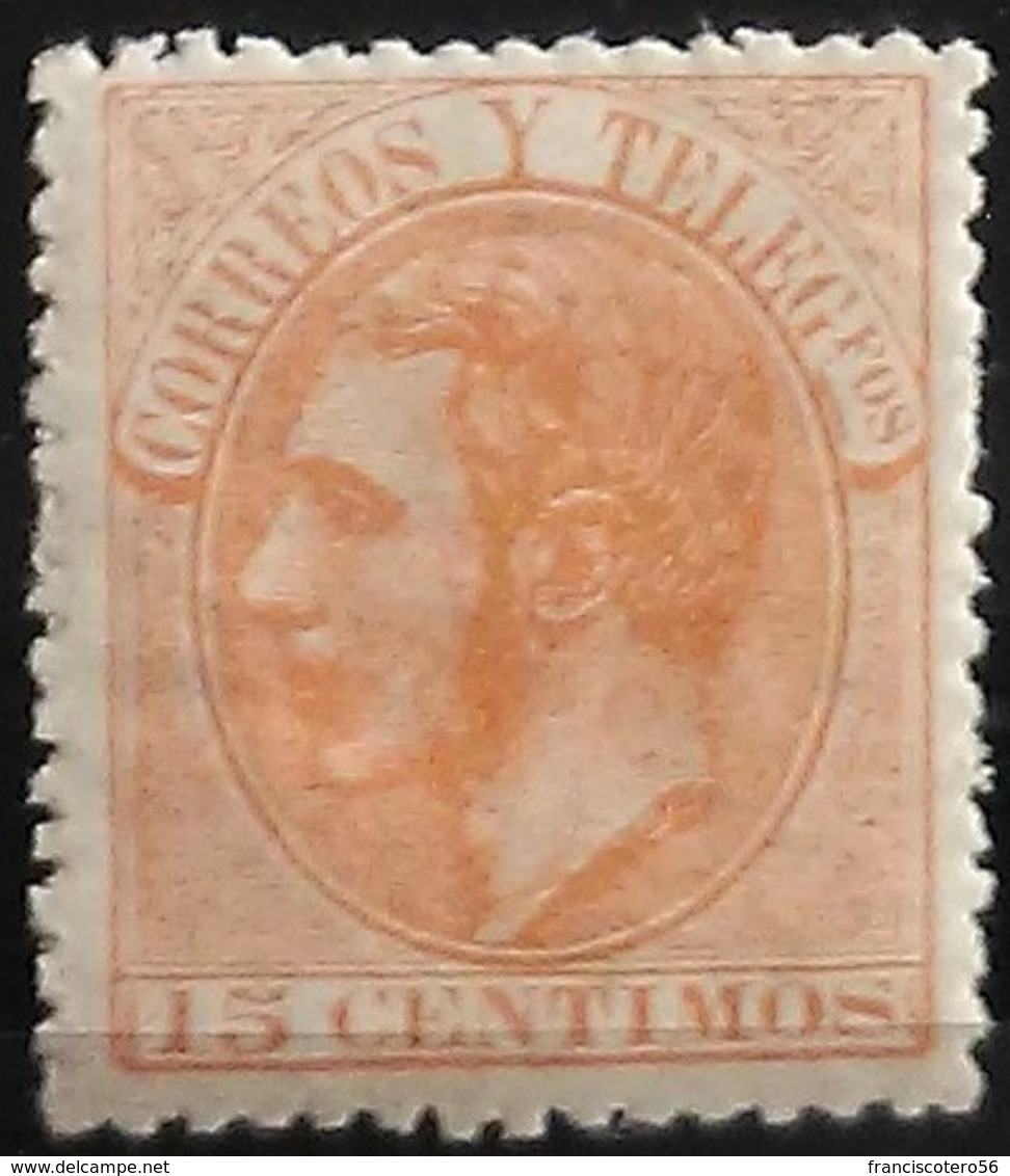 España: Año. 1882 - ( Reinado De Alfonso XII ) Dent. 14 De Peine - Ungebraucht