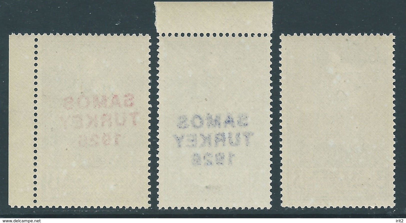 Greece-Grecia,Greek Cyprus TAMEION,Revenue Stamp Overprinted SAMOS TURKEY 1926 , MNH - Varietà & Curiosità