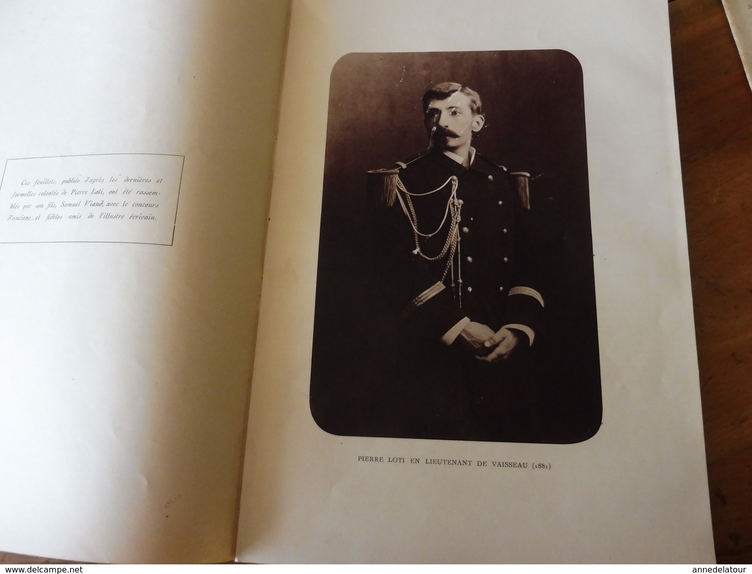 JOURNAL INTIME (Pierre Loti)  Publié Par Son Fils Samuel Viaud   (année 1924) Document I Et II ...à Suivre - Biographie