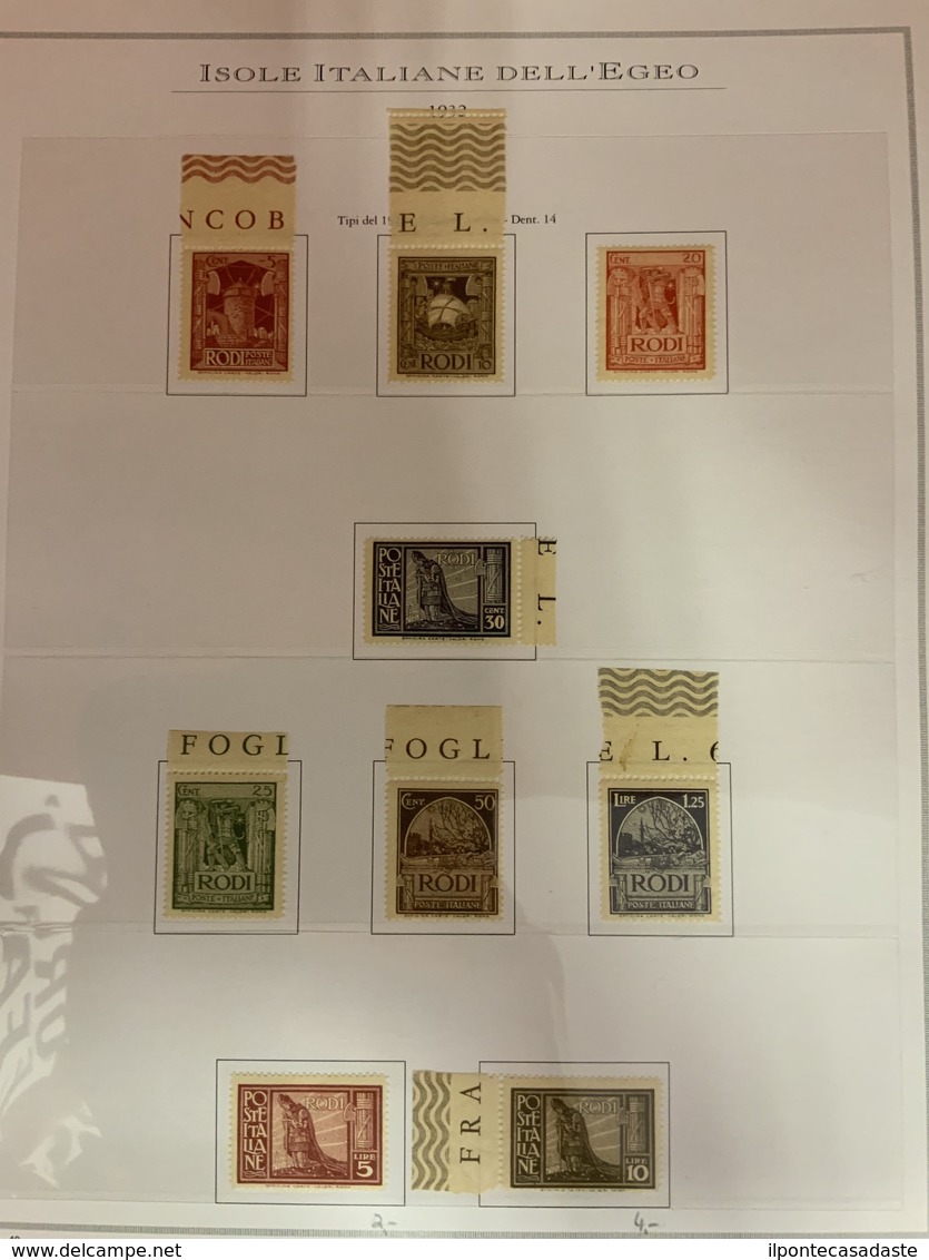 MNH ) EGEO 1912/1940 | Emissioni generali | Collezione pressoché completa del periodo. Materiale di ottim