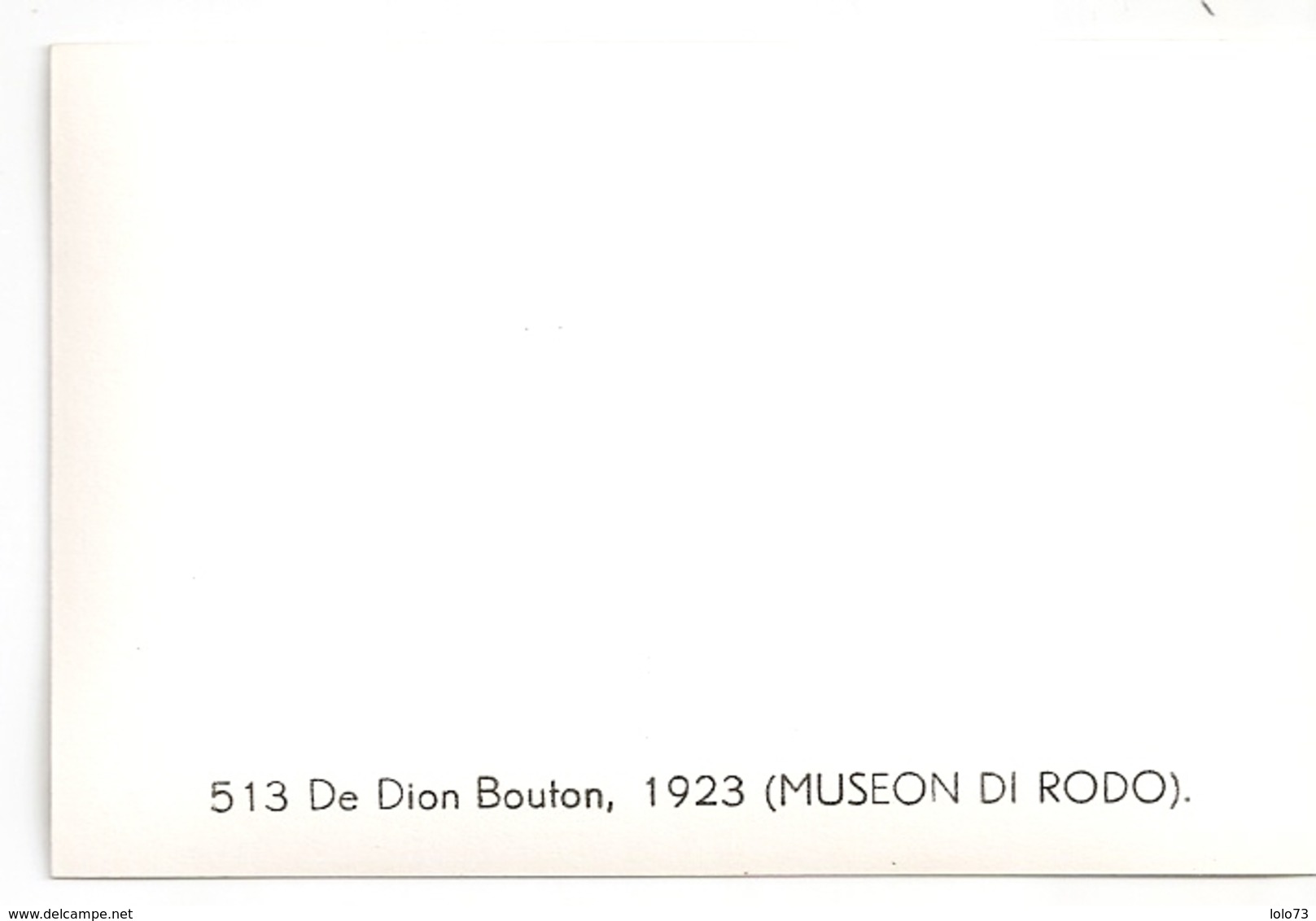 Museon di Rodo - 30 Uzès - carnet lot de 9 mini cartes voitures anciennes
