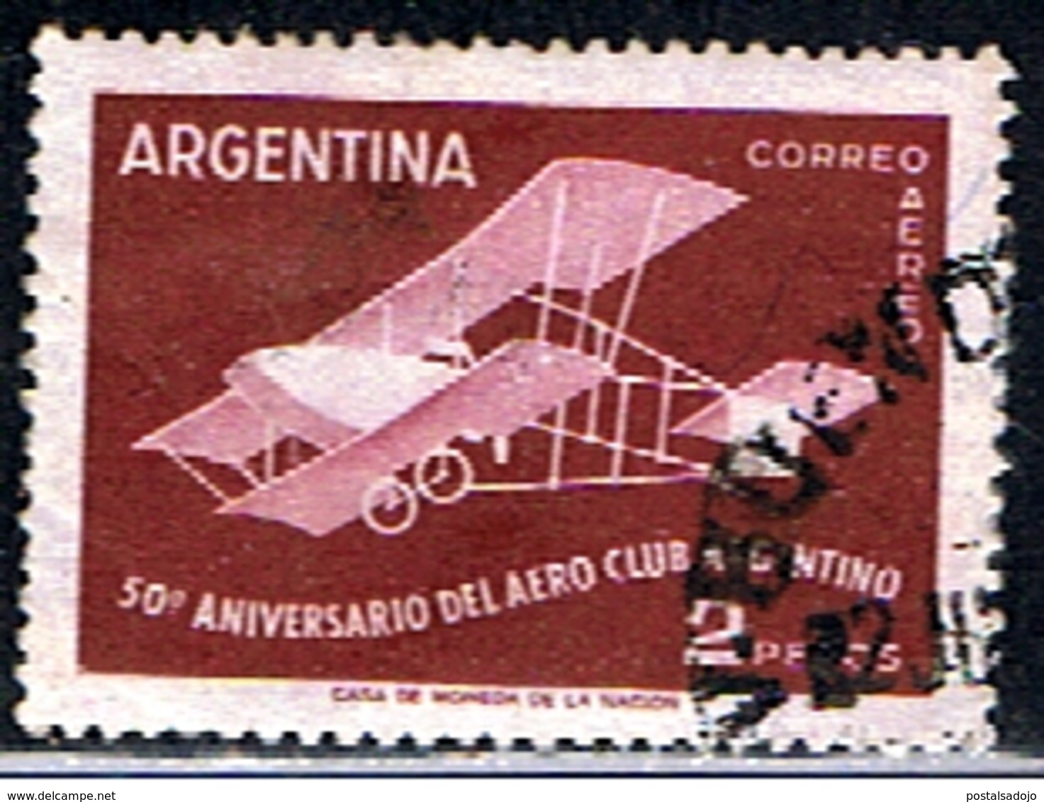 ARGENTINE 1001 // YVERT 57 // 1958 - Airmail