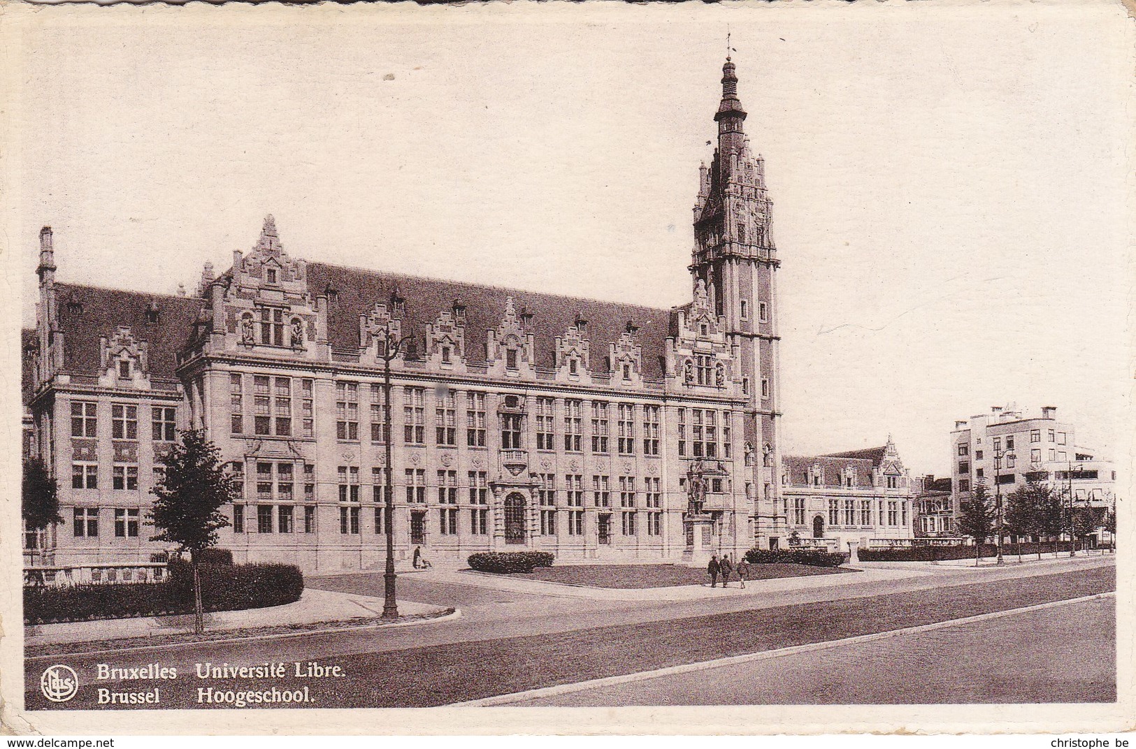 Bruxelles, Brusse, Hoogeschool, Université Libre (pk69593) - Bildung, Schulen & Universitäten