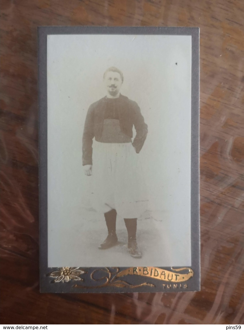 CDV BIDAUT MILITAIRE TUNIS TUNISIE - Ancianas (antes De 1900)