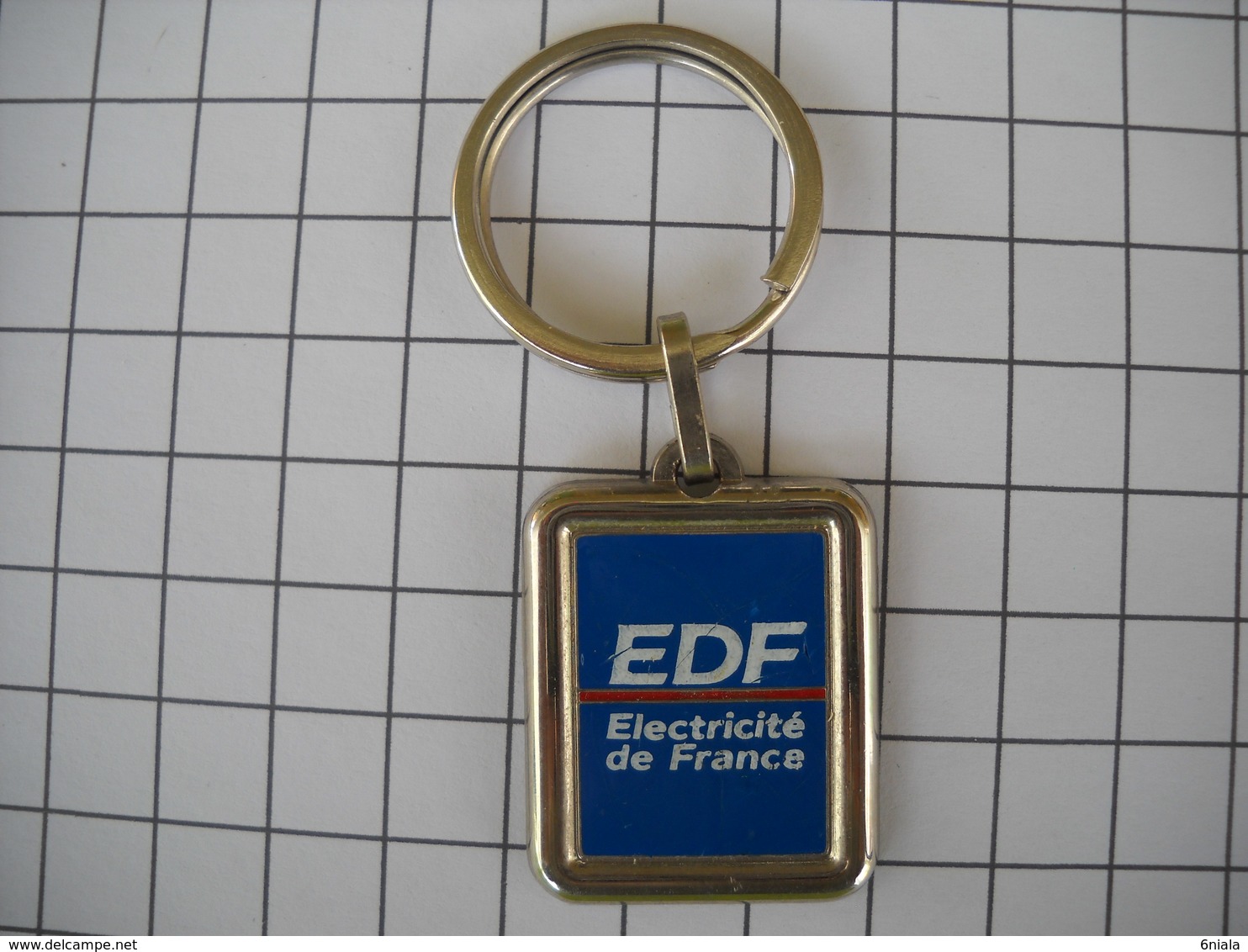 1109 Porte Clefs EDF Electricité De France - Portachiavi