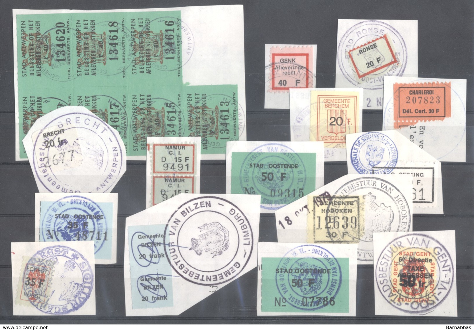 CITY REVENUES BELGIUM - Small Lot - (863935) Interesting Lot. - Other & Unclassified