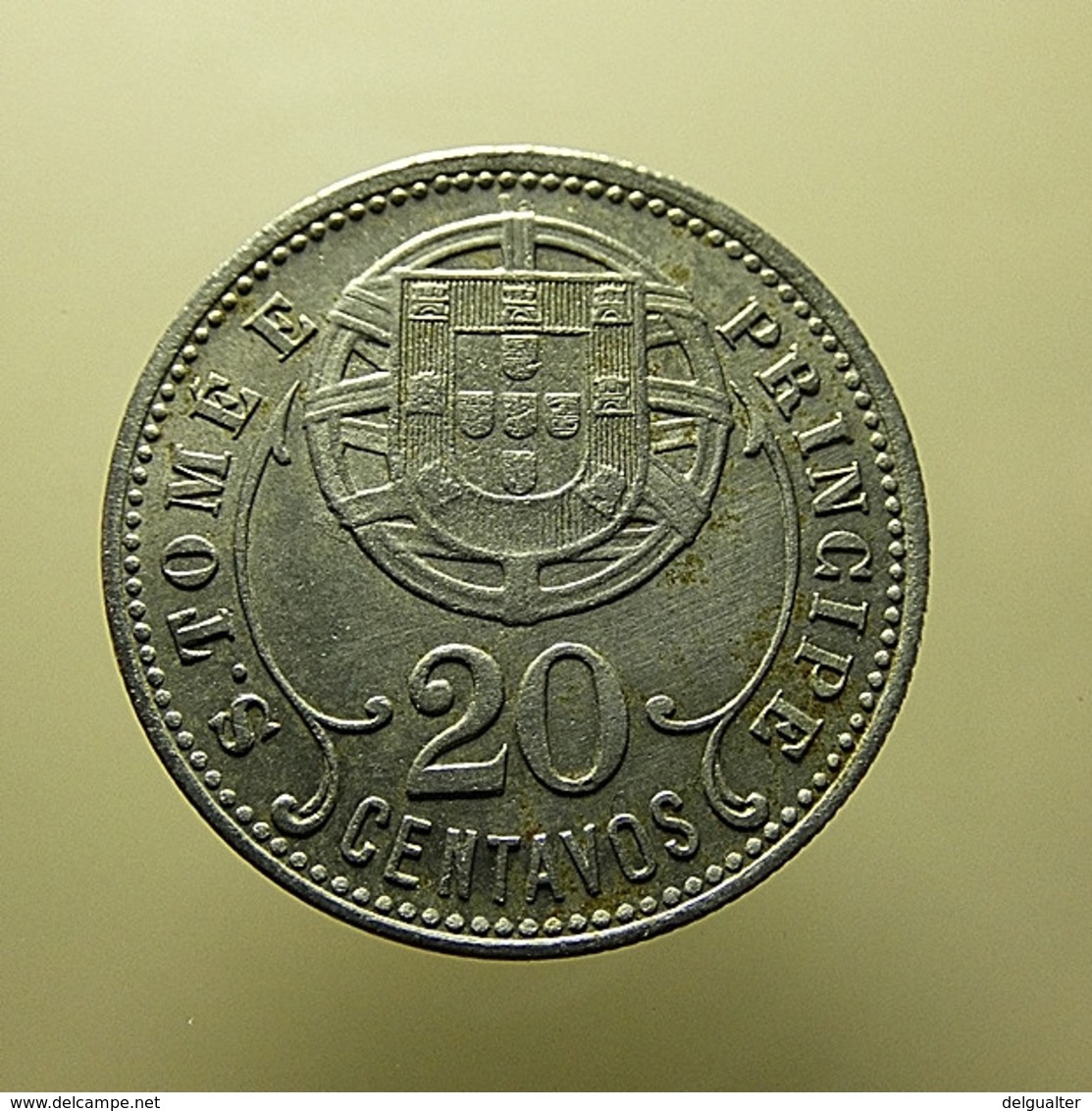 Portuguese S. Tomé E Príncipe 20 Centavos 1929 - Portugal