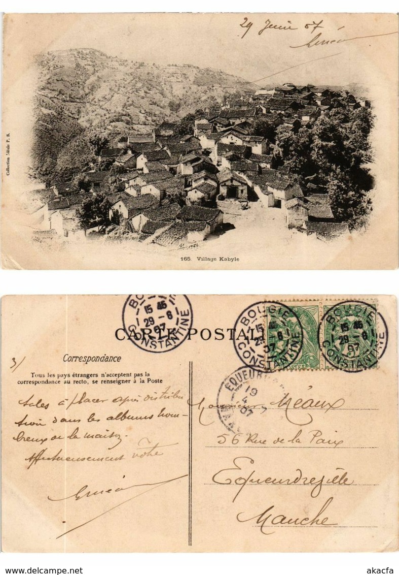 CPA AK Algerie - Village Kabyle (774295) - Other & Unclassified