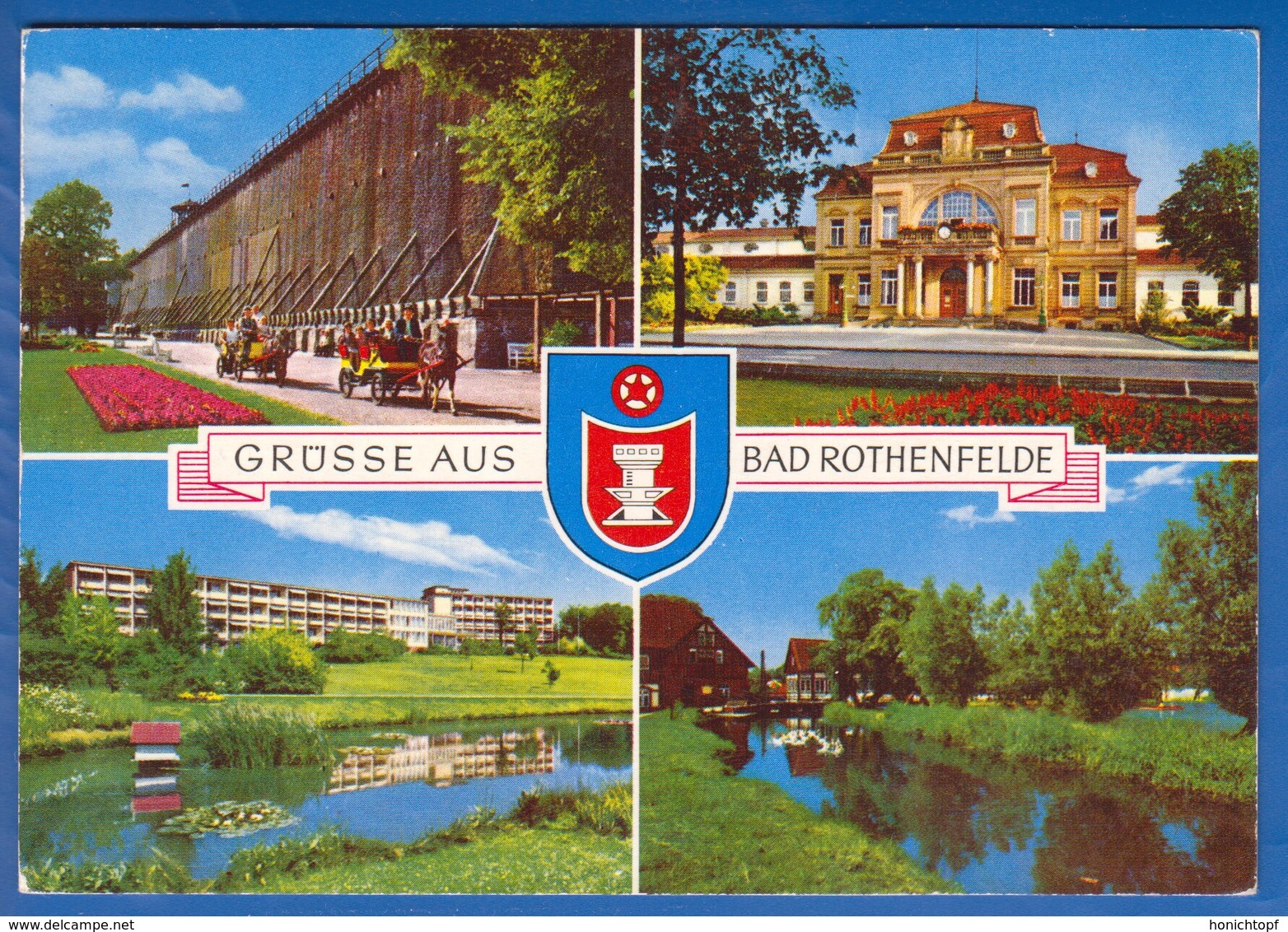 Deutschland; Bad Rothenfelde; Multibildkarte - Bad Rothenfelde