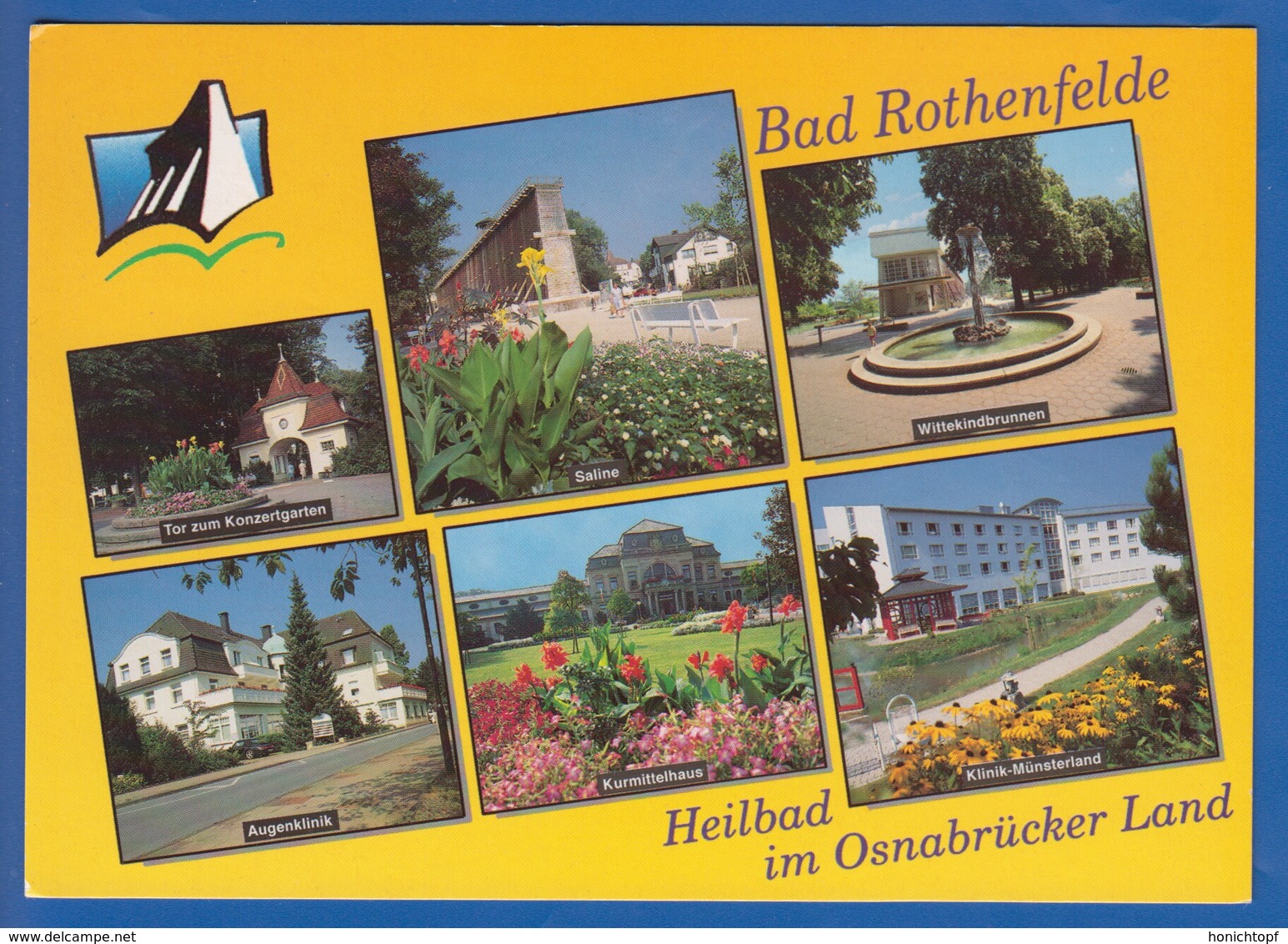 Deutschland; Bad Rothenfelde; Multibildkarte - Bad Rothenfelde