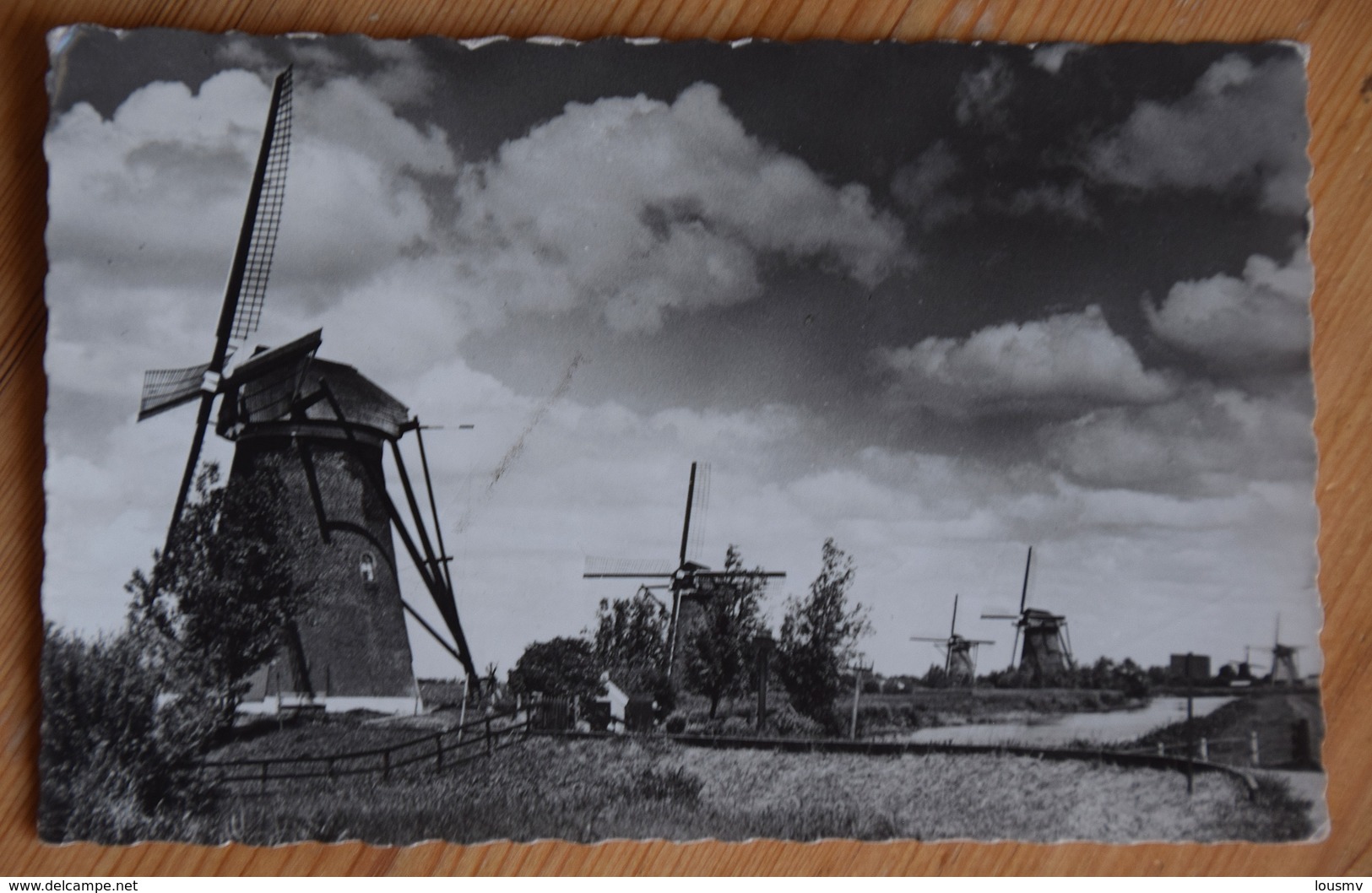Kinderdijk - Hollandse Molen- Moulins à Vent - Dutch Windmill - CPSM Format CPA - (n°17809) - Kinderdijk