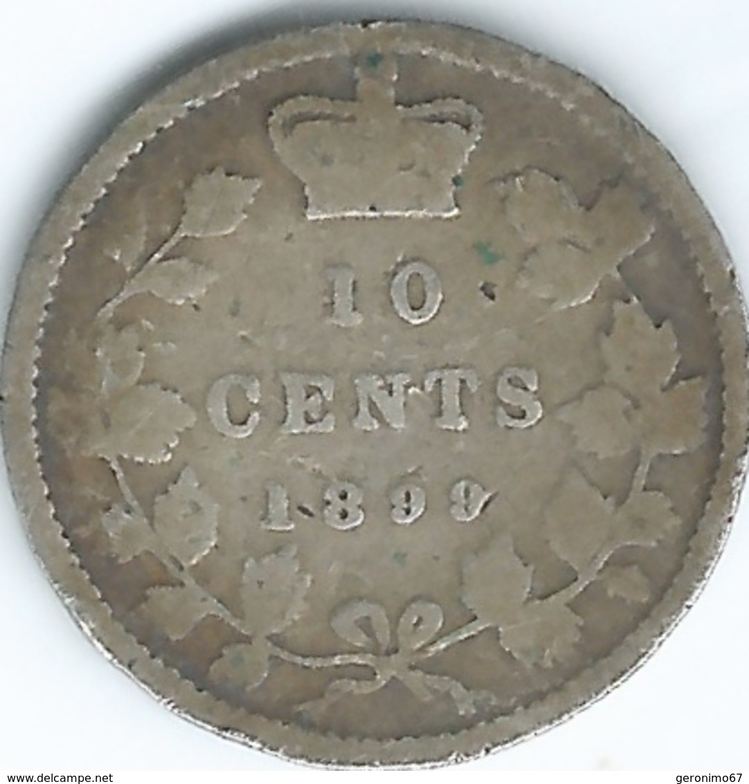 Canada - Victoria - 1899 - 10 Cents - KM3 - Canada