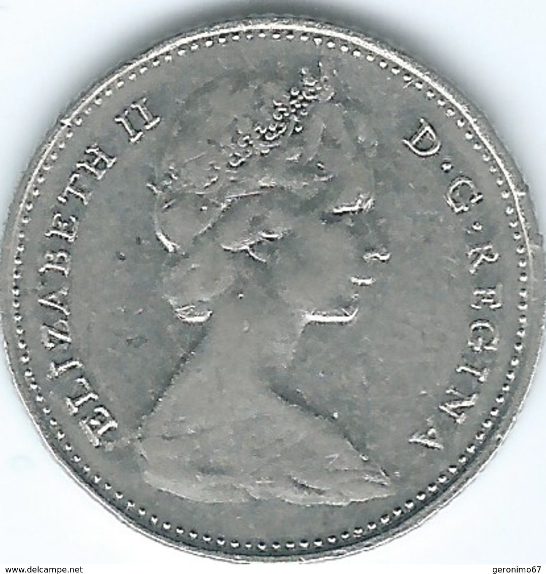 Canada - Elizabeth II - 1968 - 10 Cents - KM72 - Canada