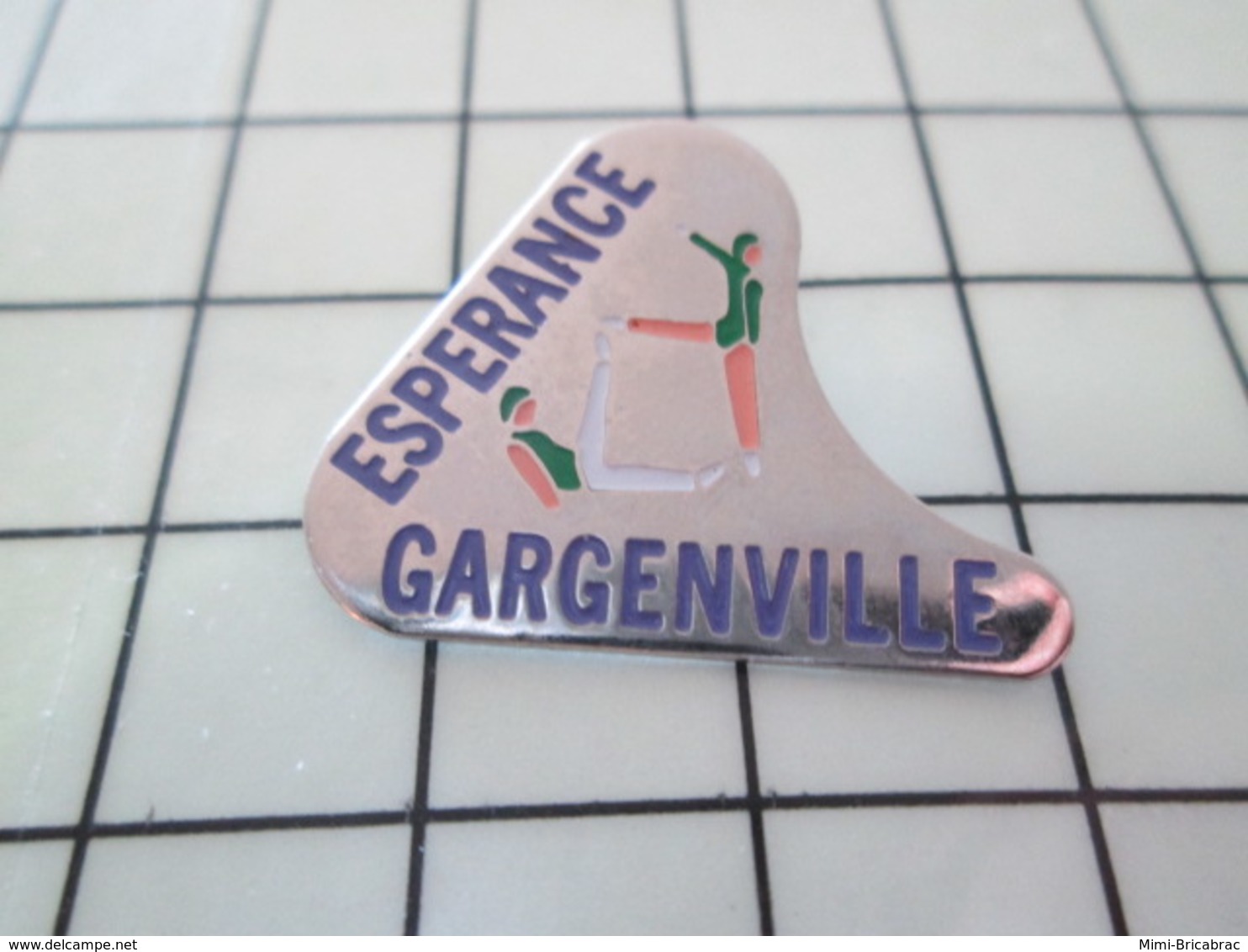 320 Pin's Pins / Beau Et Rare / THEME : SPORTS / GYMNASTIQUE ESPERANCE GARGENVILLE - Gimnasia