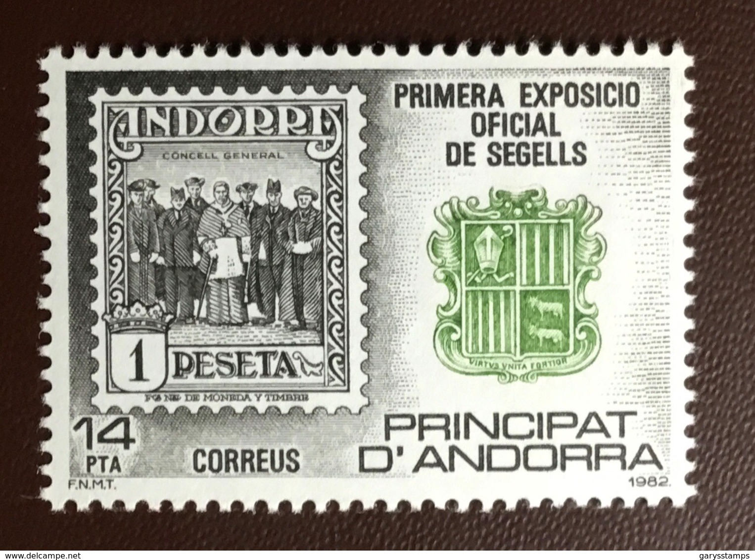 Andorra Spanish 1982 Stamp Exhibition MNH - Nuovi