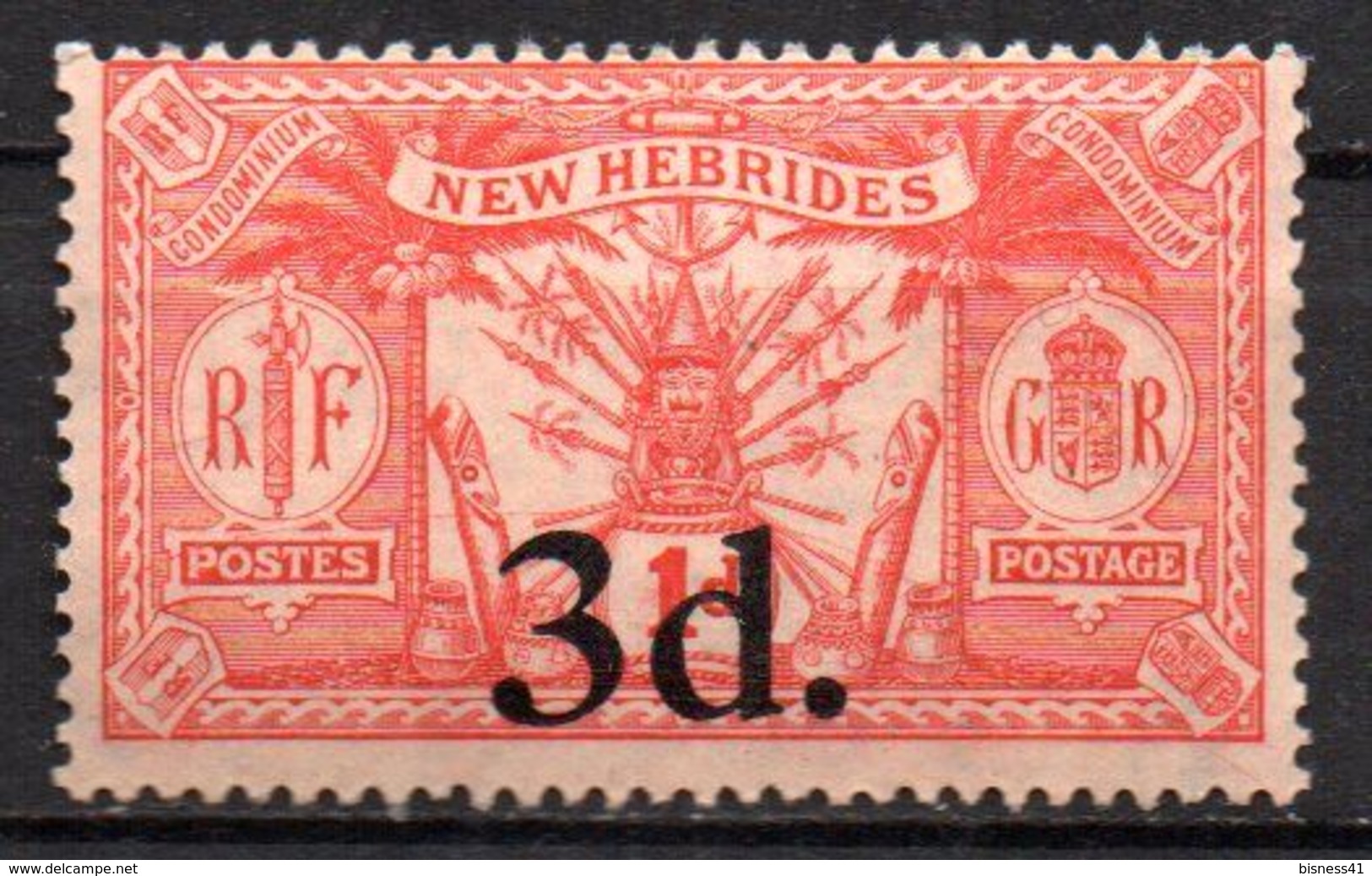 Col17  Colonie Nouvelles Hebrides N° 78  Neuf XX MNH  Cote 14,40€ - Unused Stamps