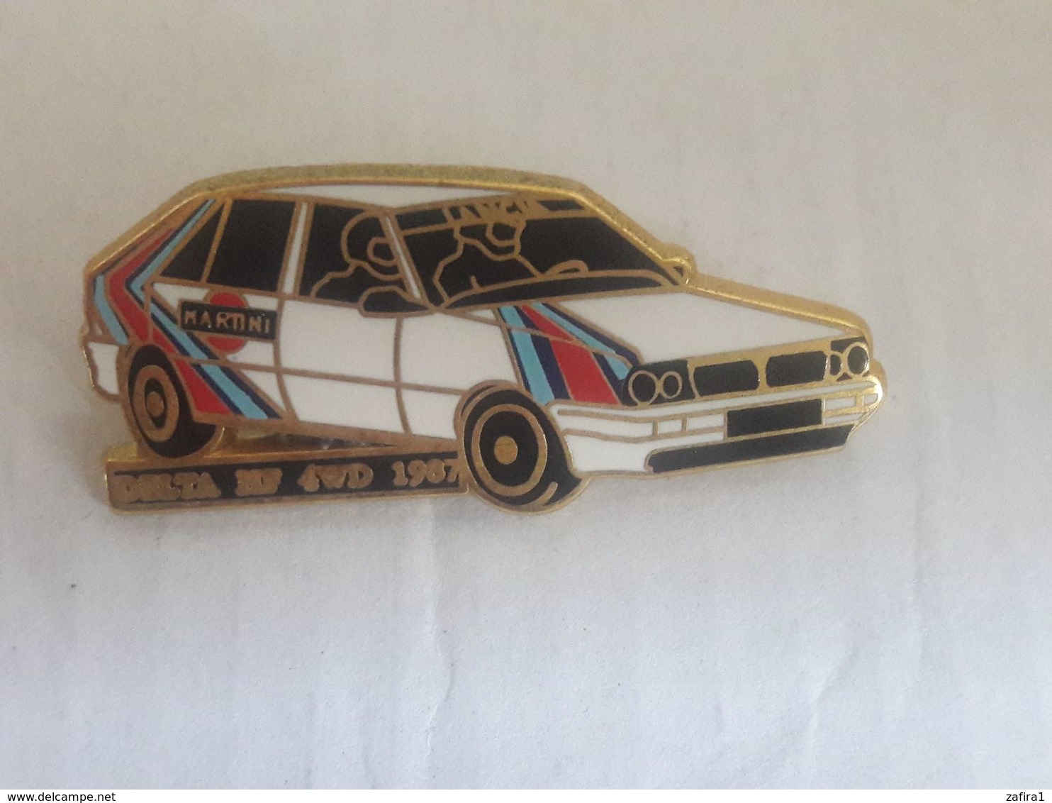 PINS LANCIA DELTA 1987 ARTHUS BERTRAND - Rallye