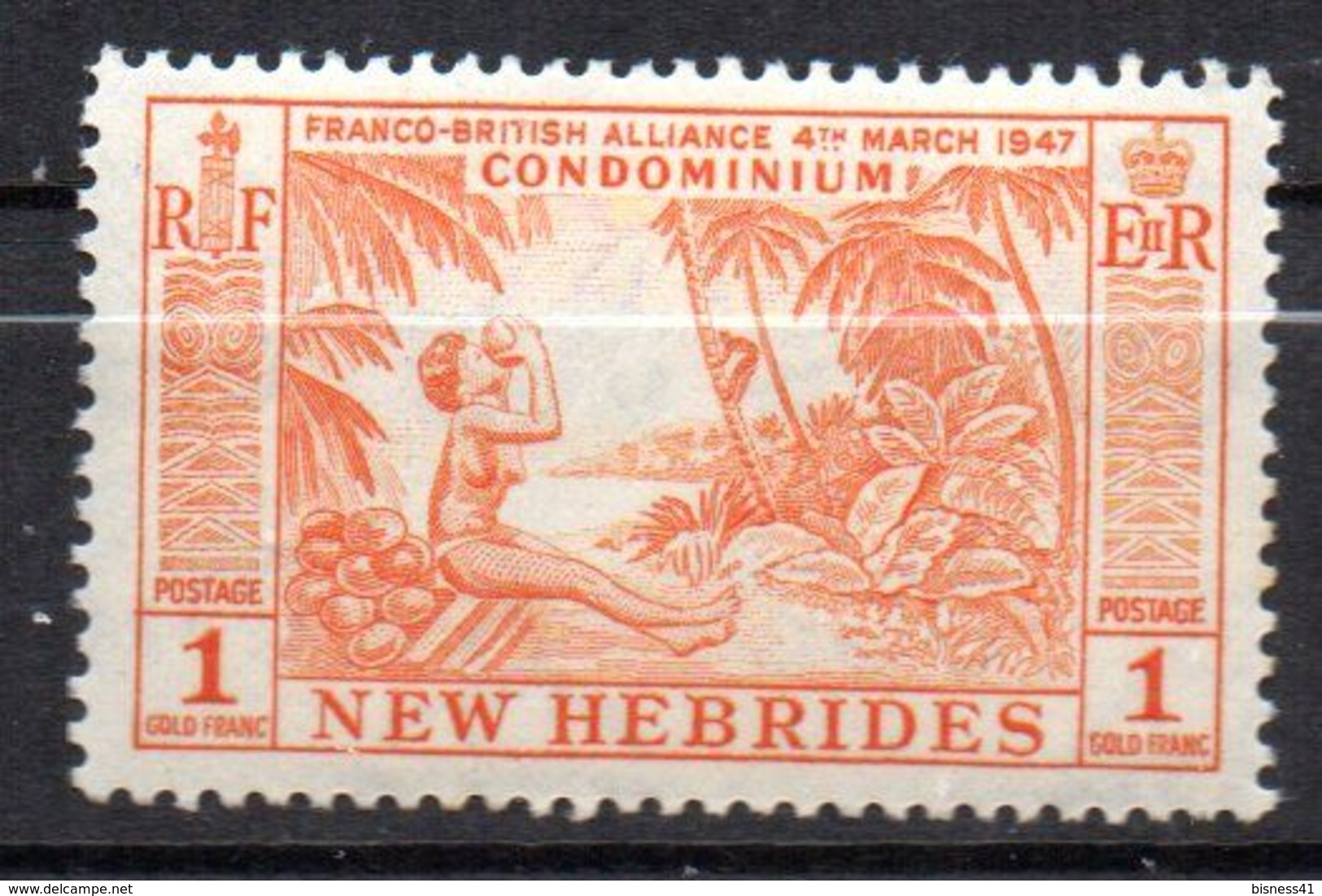 Col17  Colonie Nouvelles Hebrides N° 194  Neuf XX MNH  Cote 6,05€ - Unused Stamps