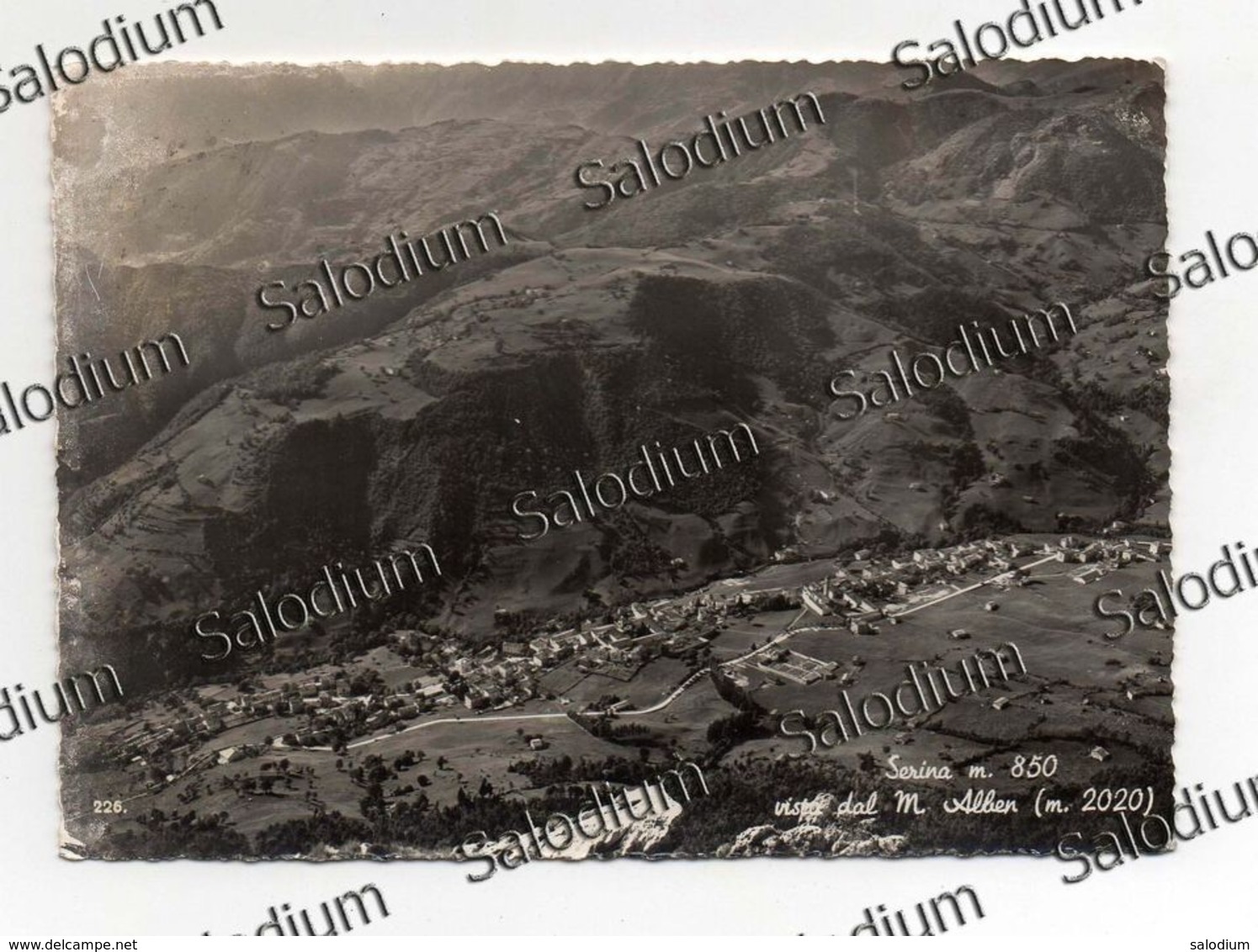 1958 - SERINA Dal Monte Alben - Imperfezioni A Sinistra Vedi Foto - Bergamo - Bergamo