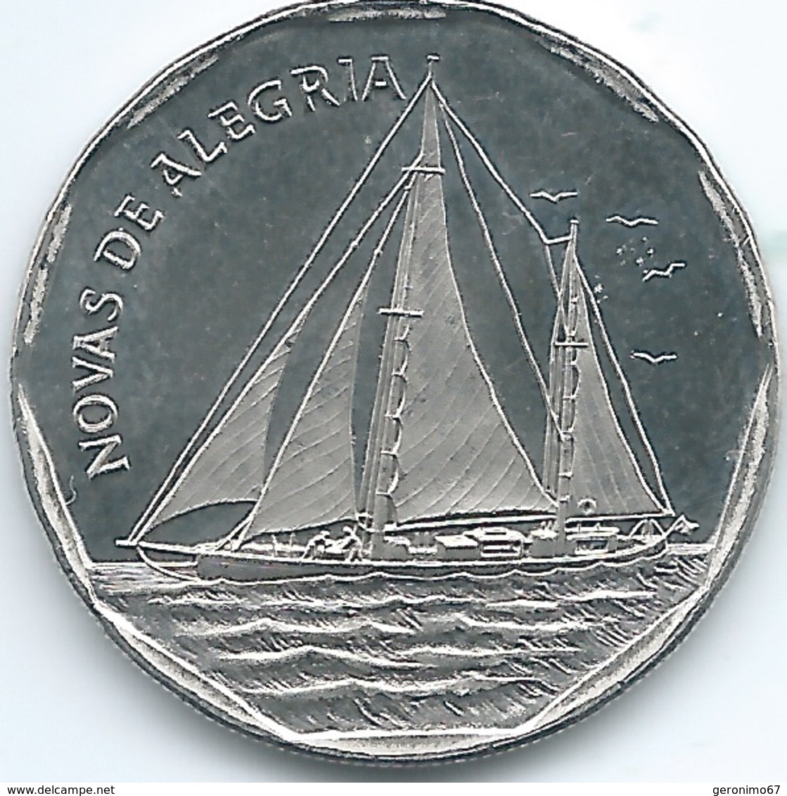 Cape Verde - 1994 - 20 Escudos - Novas De Alegria Sailing Ship - KM42 - Cabo Verde