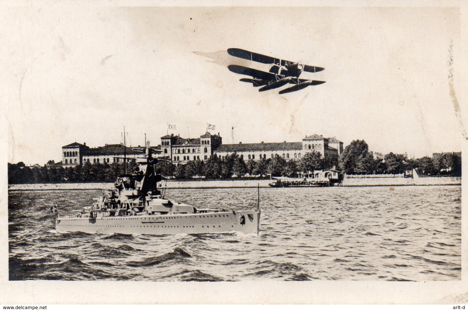 DC2250 - Oldenburg In Holstein Feldpost 1942 Kriegsschiff Flugzeug - Oldenburg (Holstein)