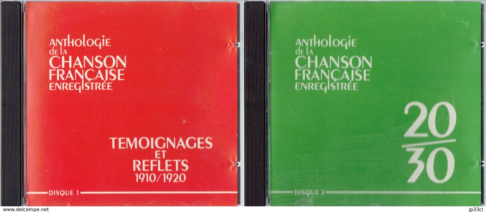 Anthologie De La Chanson Française Enregistrée (années 1910/45) Collection Complète De 6 CD - Compilaciones