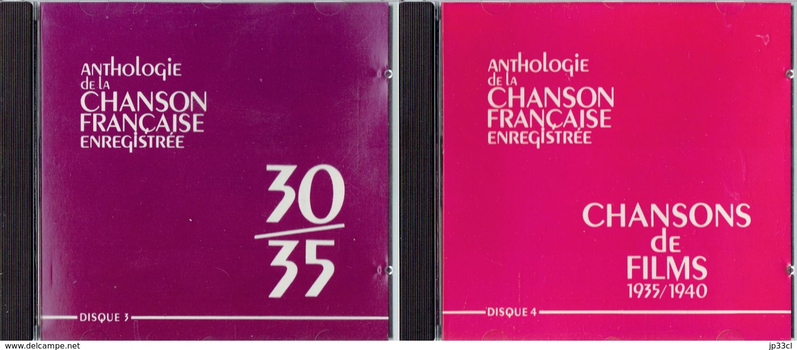 Anthologie De La Chanson Française Enregistrée (années 1910/45) Collection Complète De 6 CD - Compilations