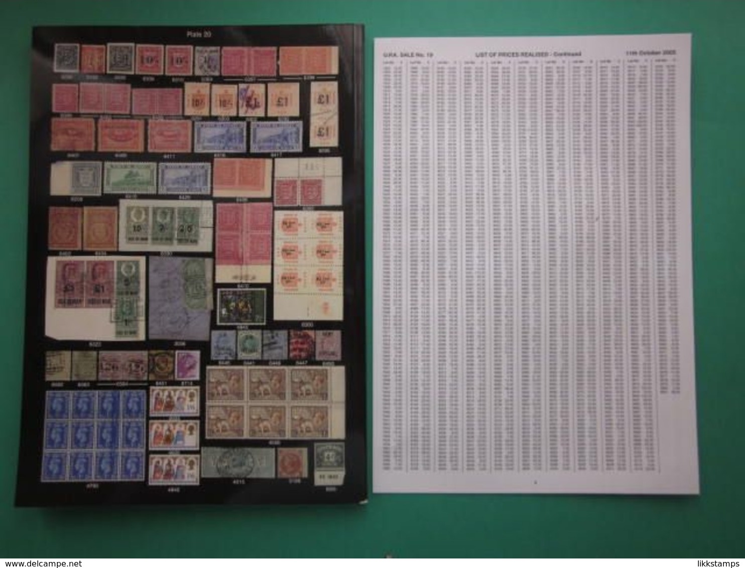 UNIVERSAL PHILATELIC AUCTIONS CATALOGUE FOR SALE No.19 On TUESDAY 11th OCTOBER 2005 #L0175 - Catalogues De Maisons De Vente