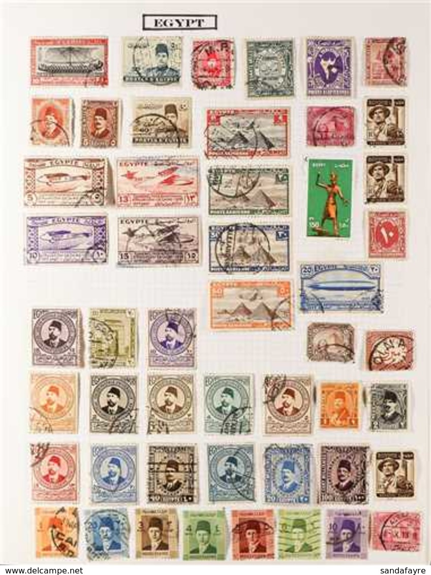 WORLD COLLECTION Late 19th Century To 2000's Mint & Used Stamps In Two Albums, Includes UAE 1977 Crest Set (ex 35f) Mint - Andere & Zonder Classificatie