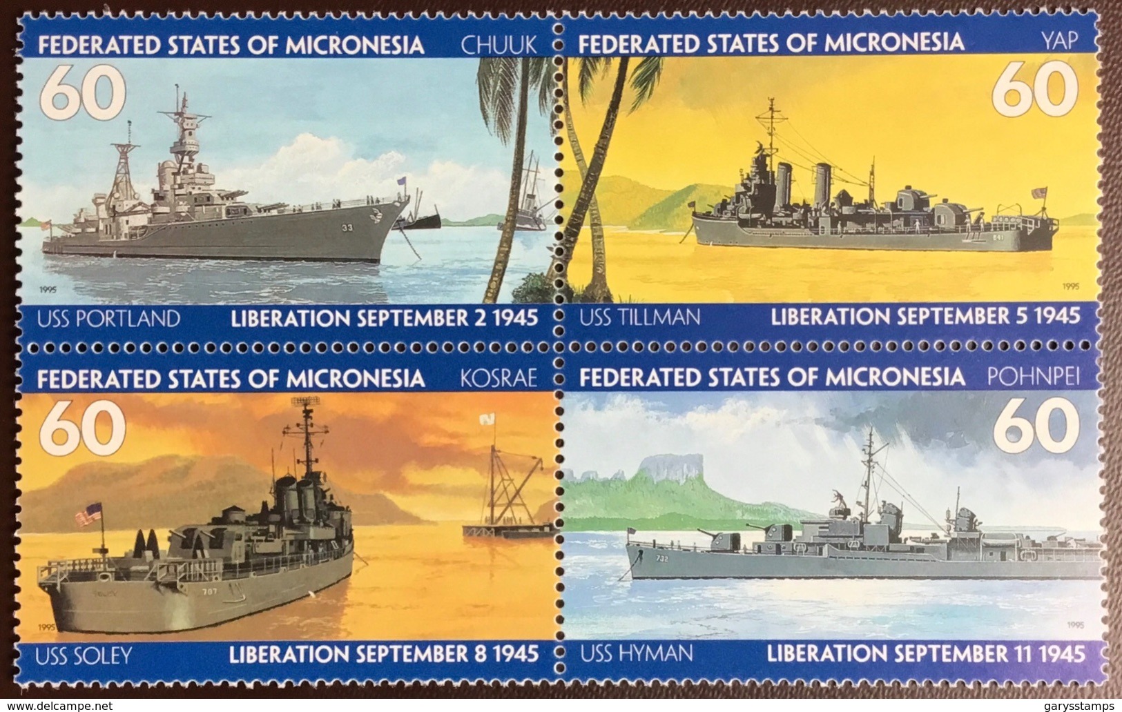 Micronesia 1995 World War II Anniversary MNH - Micronesia