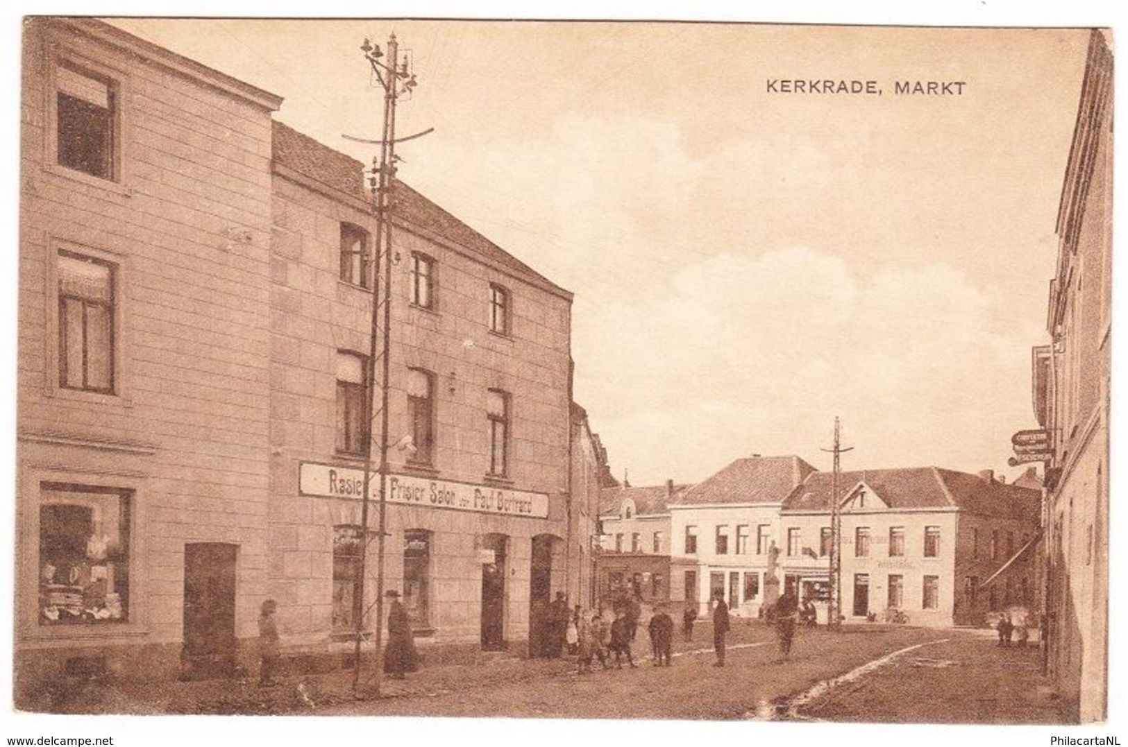 Kerkrade - Markt Met Volk - Zeer Oud - Kerkrade