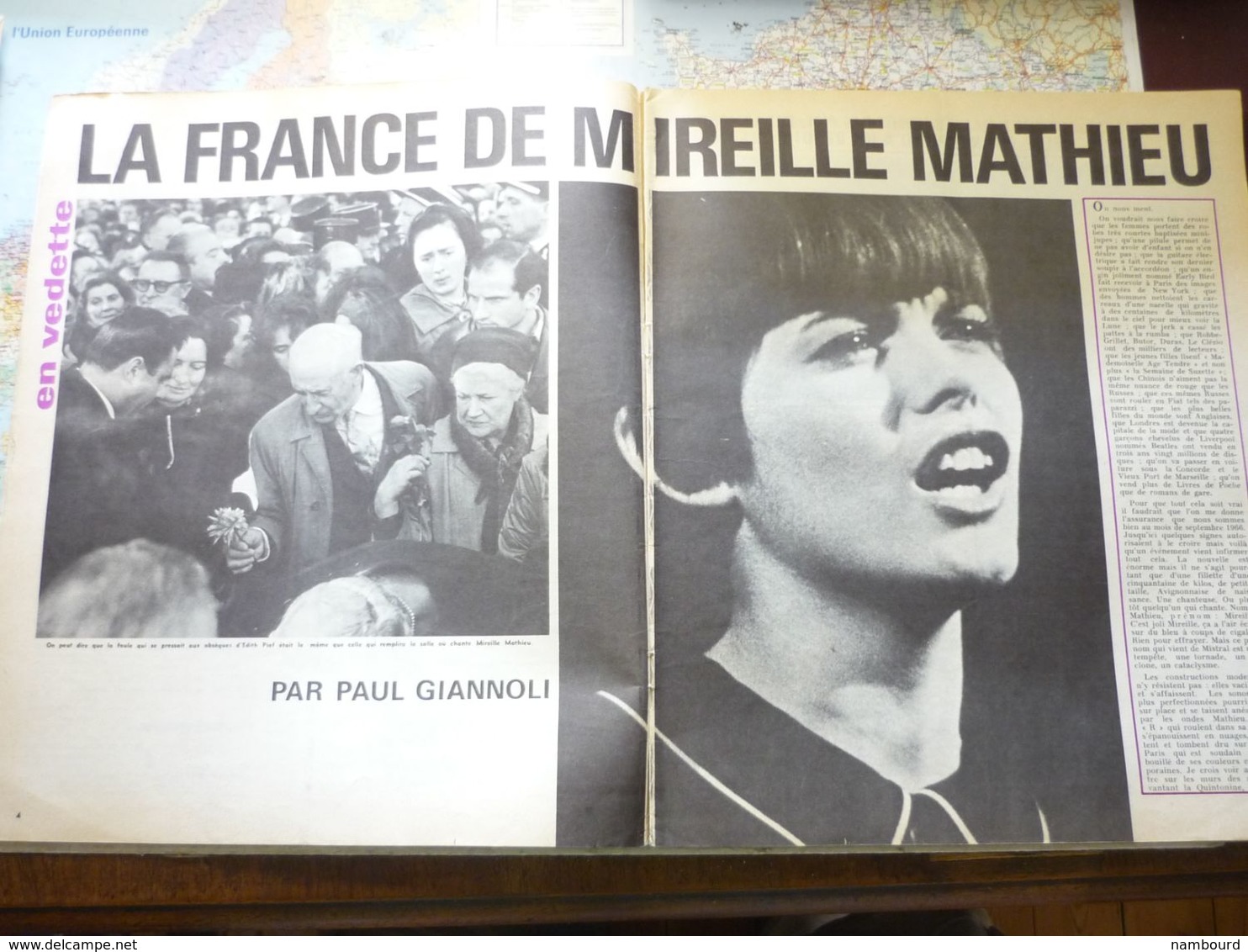 Le Nouveau Candide N° 283 19 Septembre 1966 La France De Mireille Mathieu / André Maurois : Lettre à Un Jeune Homme - General Issues