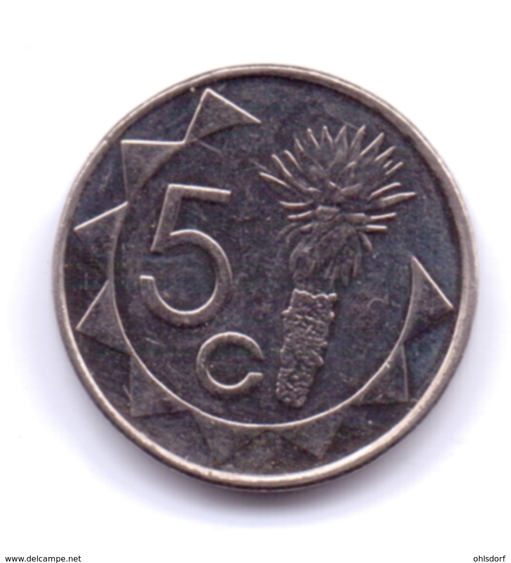 NAMIBIA 2009: 5 Cents, KM 1 - Namibia