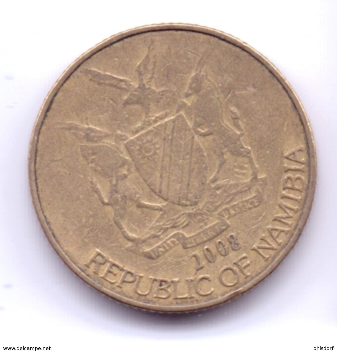 NAMIBIA 2008: 1 Dollar, KM 4 - Namibia