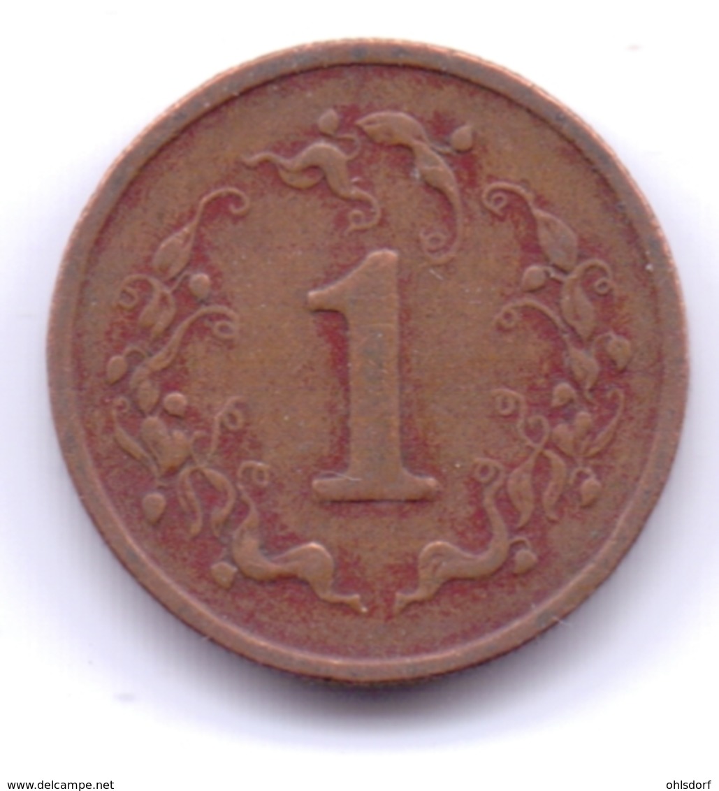 ZIMBABWE 1980: 1 Cent, KM 1 - Zimbabwe