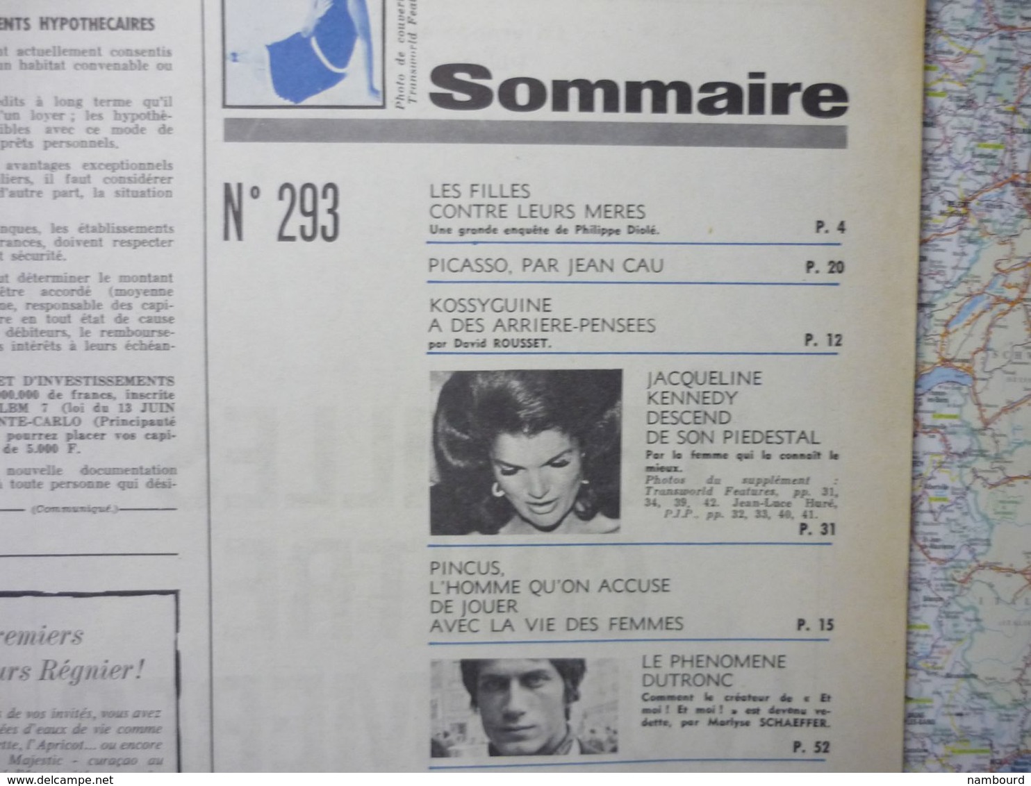 Le Nouveau Candide N° 293 5 Décembre 1966 La Nouvelle Rivalité : Les Filles Contre Leurs Mères / Jacky Kennedy - General Issues