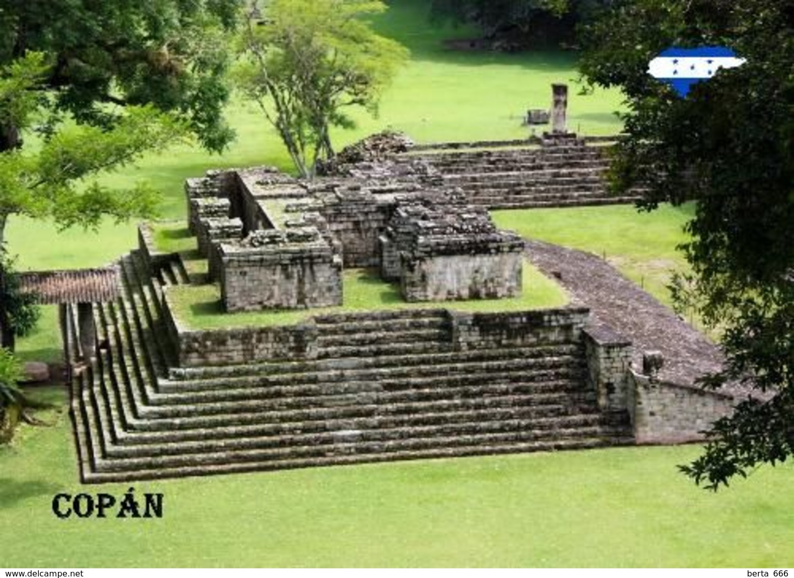 Honduras Copan Ruins UNESCO New Postcard - Honduras