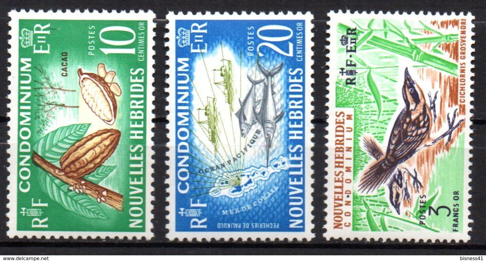 Col17  Colonie Nouvelles Hebrides N° 215 216 & 218  Neuf XX MNH  Cote 24,00€ - Ungebraucht