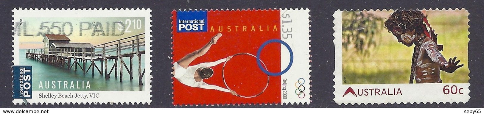 Australia - Shelley Beach Jetty, VIC, Aborigines, Olympic Games Beijing, Artistic Dance, (Lot) Mixed Used - Sonstige & Ohne Zuordnung