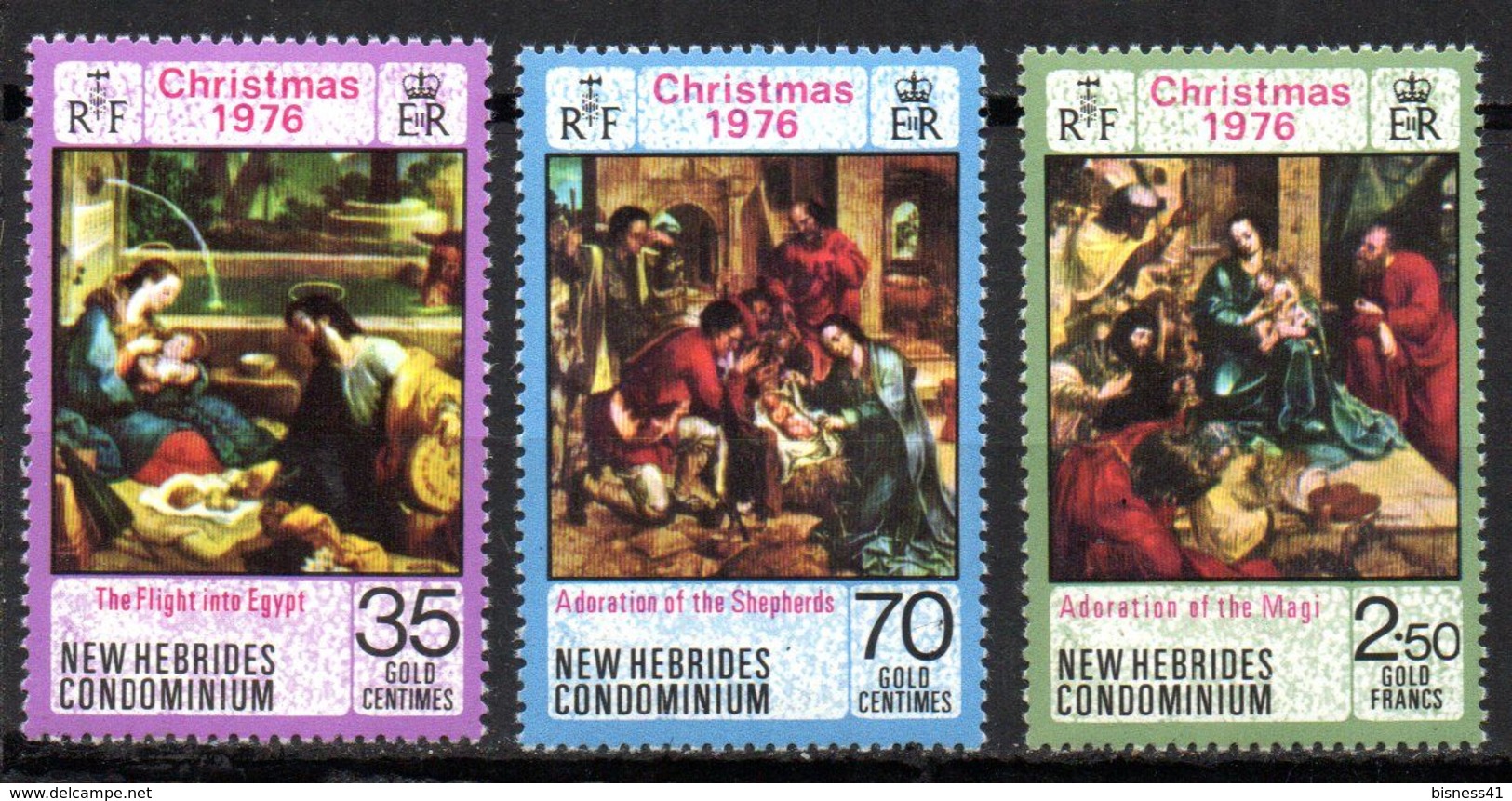 Col17  Colonie Nouvelles Hebrides N° 441 à 443  Neuf XX MNH  Cote 5,50€ - Ungebraucht