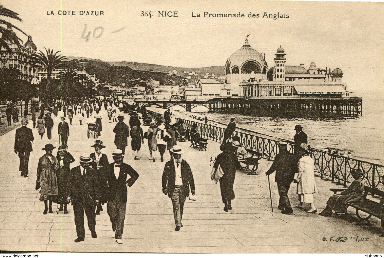 CPA - NICE - LA PROMENADE DES ANGLAIS - Life In The Old Town (Vieux Nice)