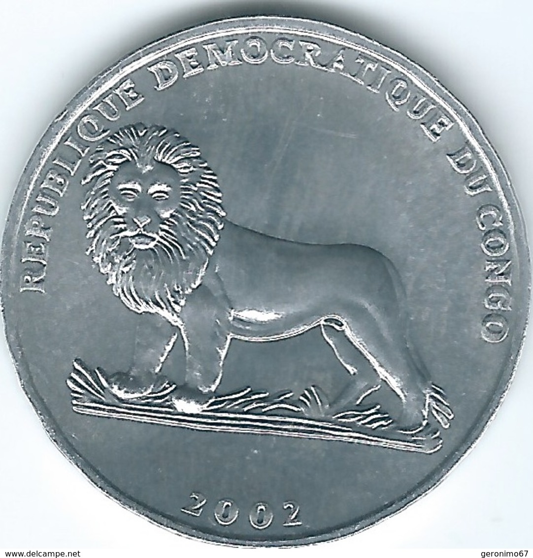 Congo - 50 Centimes - 2002 - Soccer - KM75 - Congo (Democratische Republiek 1998)